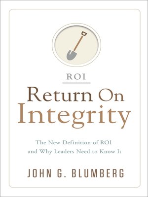 cover image of Return on Integrity